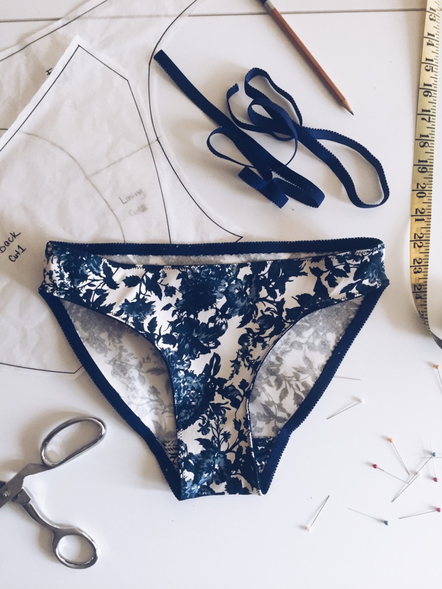 How to Sew Underwear Using Your Fabric Stash At First Blush Patterns