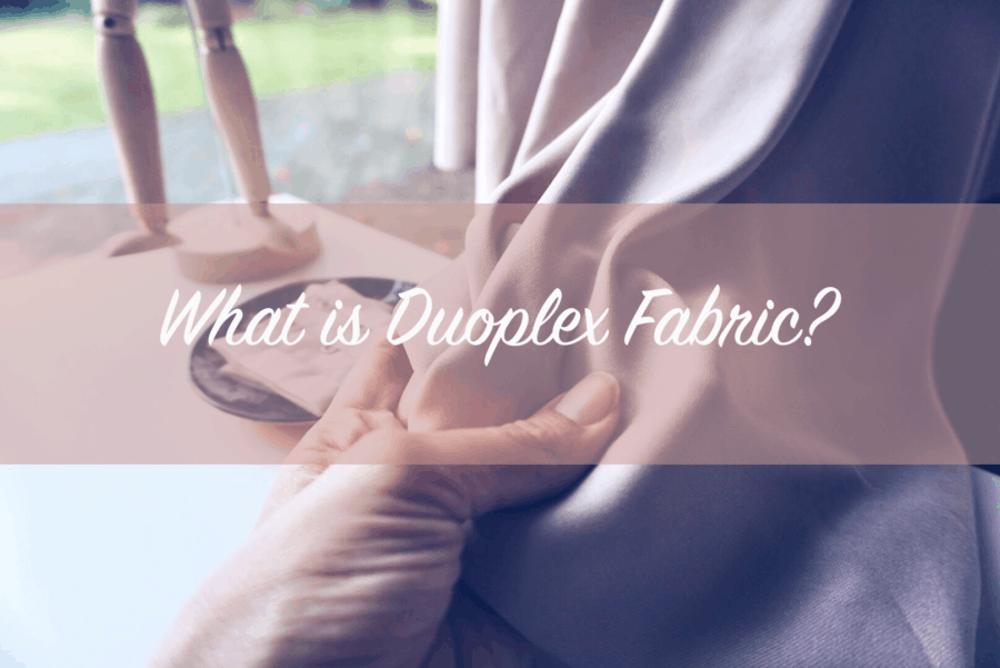 What is Duoplex Fabric?  At First Blush Patterns