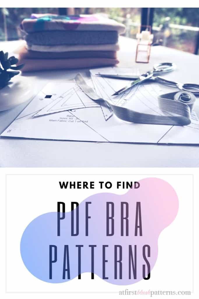 Where to Find PDF Bra Patterns