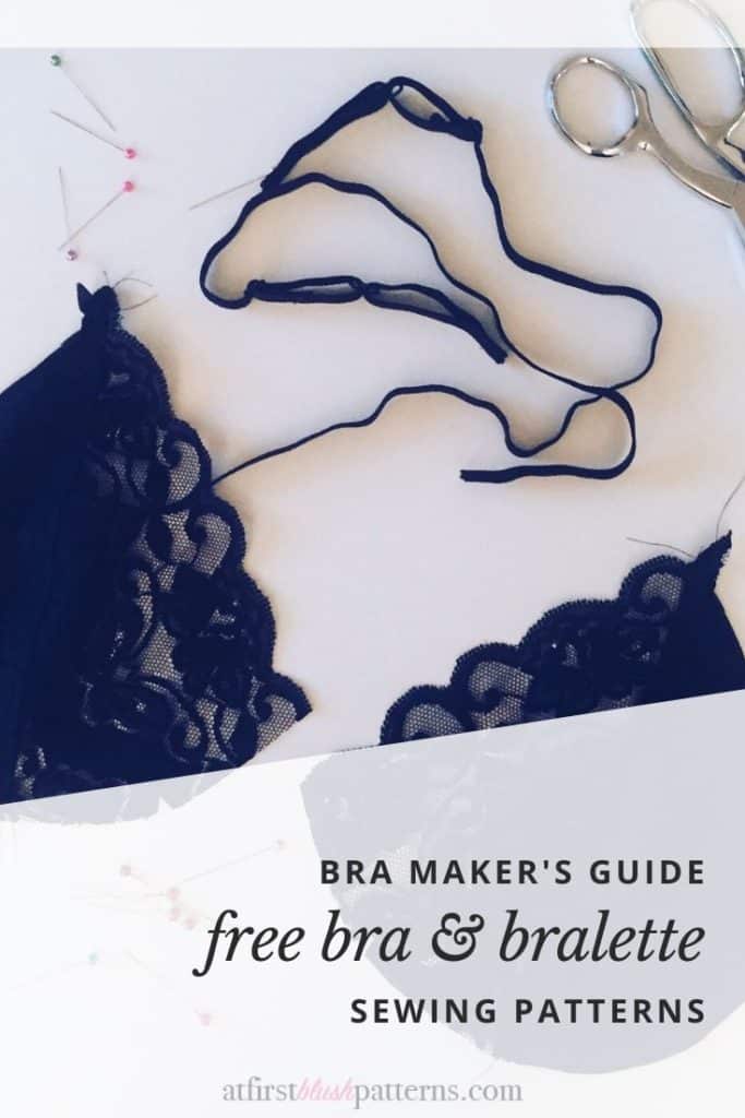 BRA MAKER'S GUIDE free bra and bralette patterns