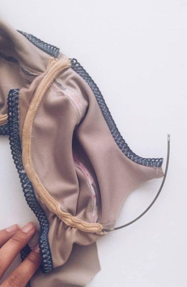How to adjust the underwire size of a bra