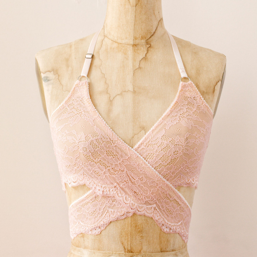 Pattern A Simple Lace Bra Top - How Did You Make This?