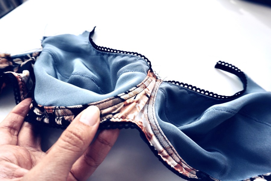 How to Sew Underwire Channeling