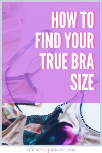 DIY Bra Measurements