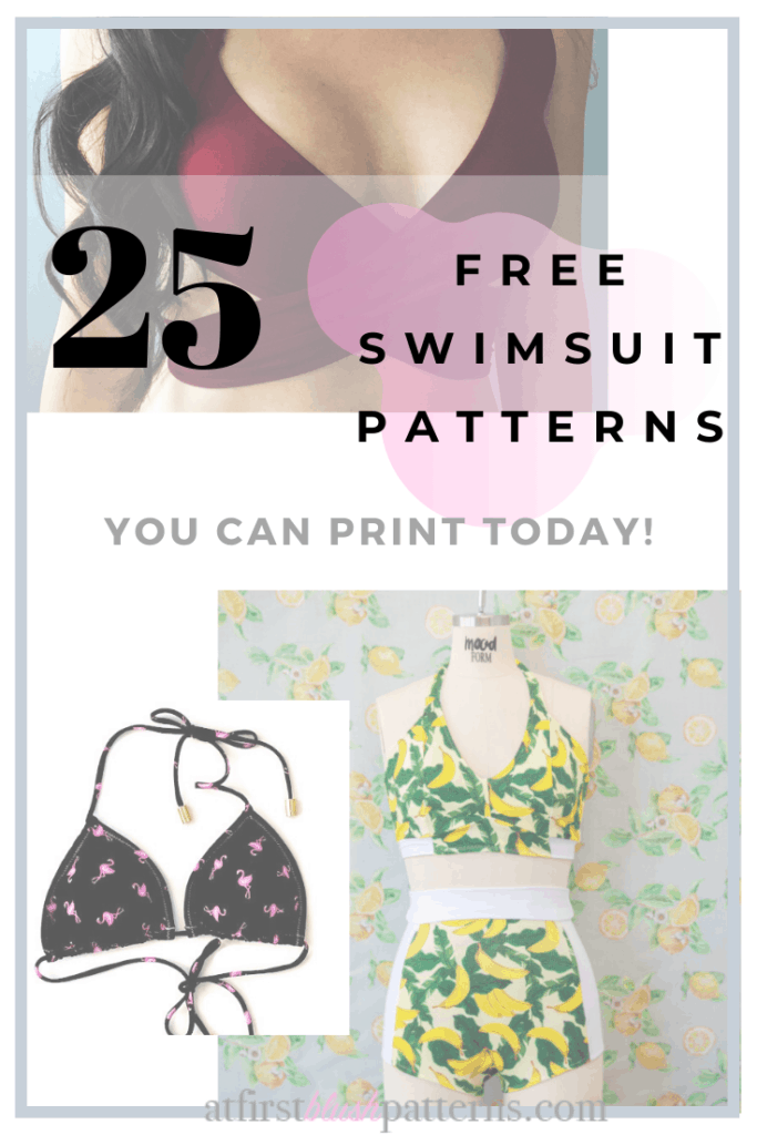 25 Free Swimsuit Patterns 2 At First Blush Patterns