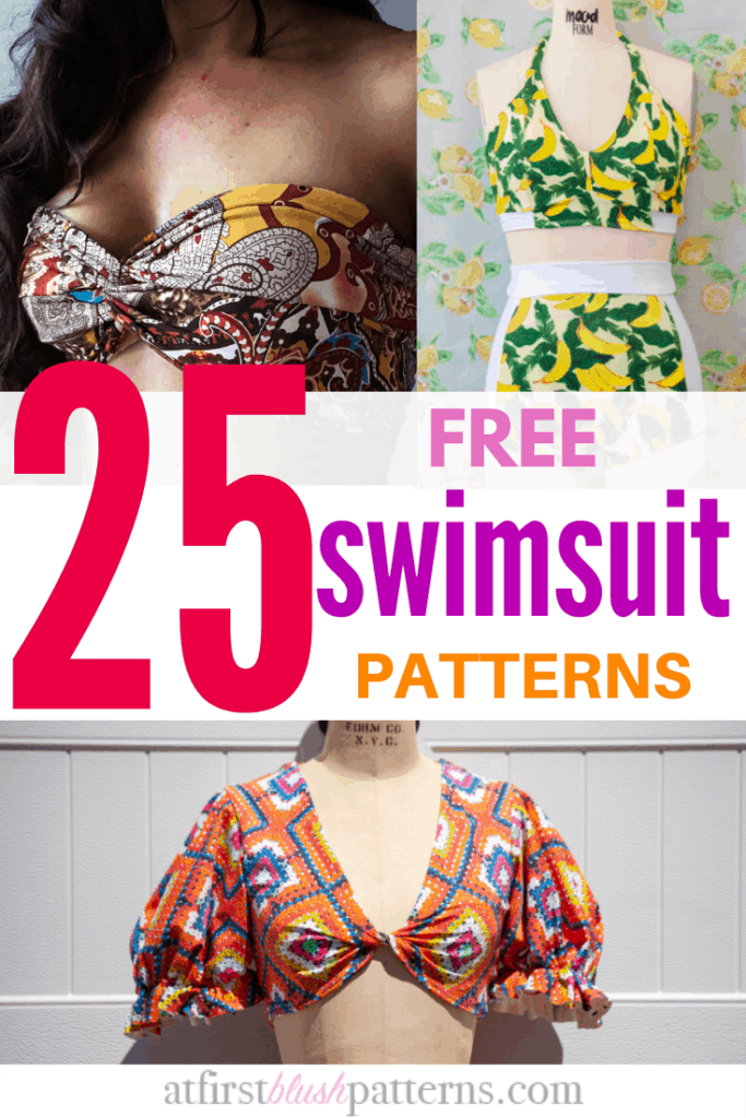 Top 10 Free Swimwear Patterns For All The Family 