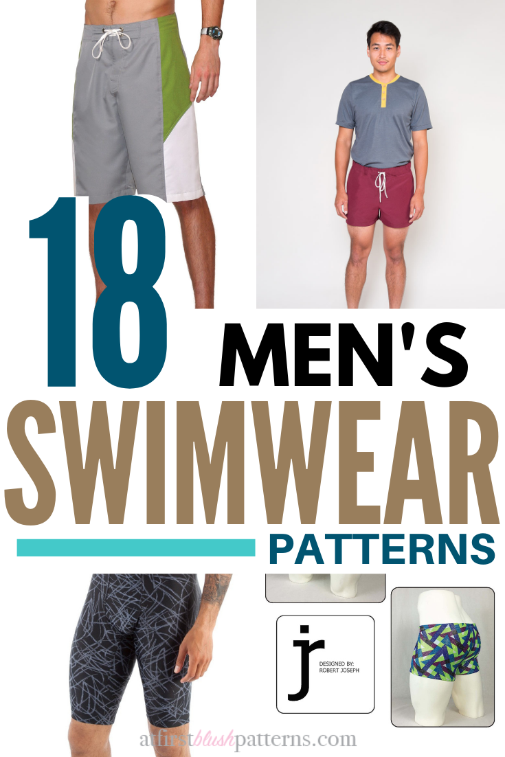 Mens Swim Shorts Sewing Pattern | vlr.eng.br