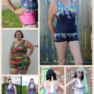 plus size swimsuit sewing pattern