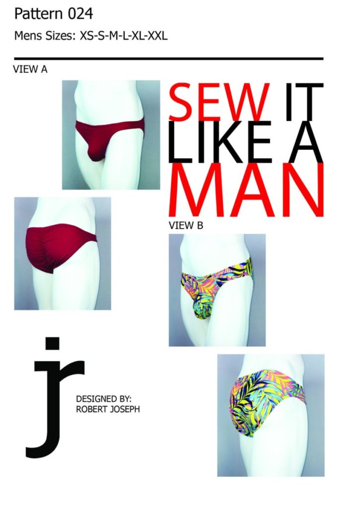 Sewing Pattern Jalie 3885 - GÉRALD Boys and men's underwear