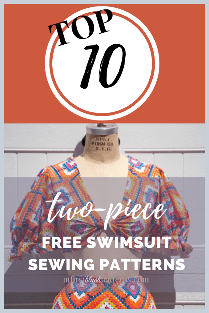 free two piece swimsuit sewing patterns