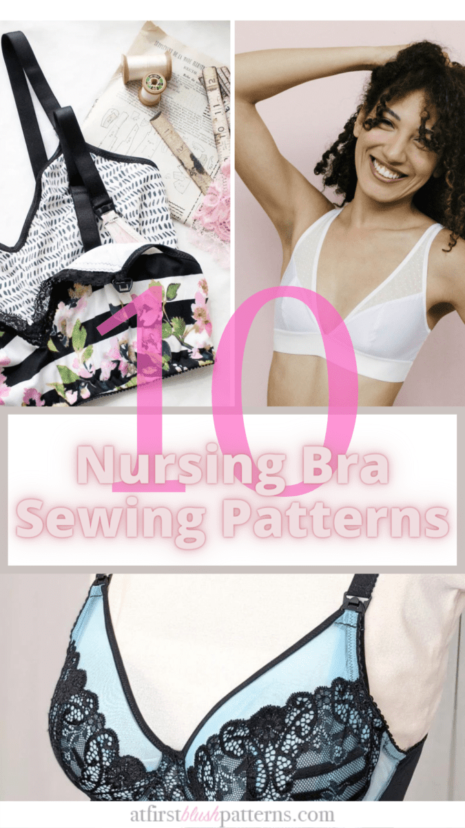 Nursing bra sewing patterns