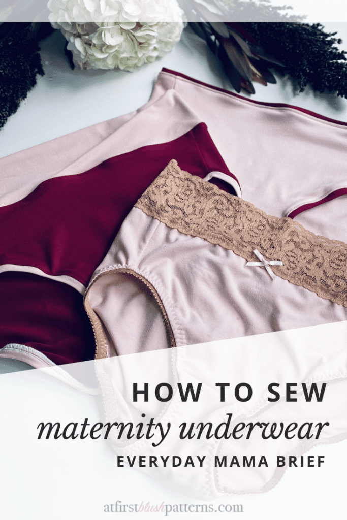 Sew Your Own Postpartum Underwear – Yawning Mama