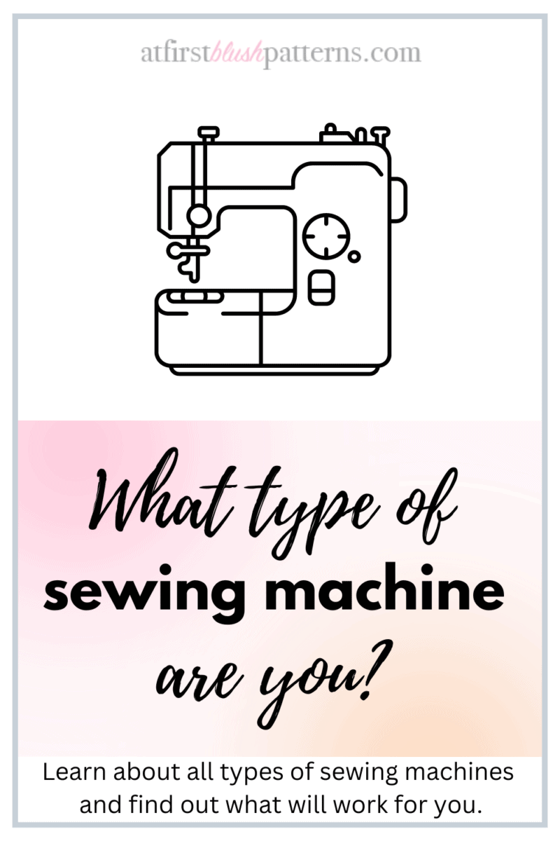 Types of sewing machines
