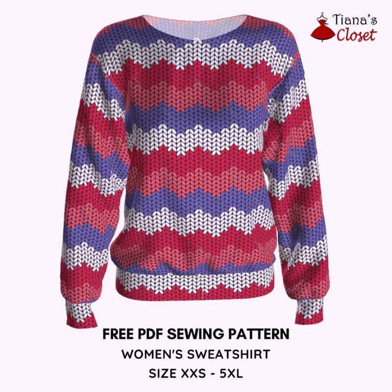 free sweater sewing patterns