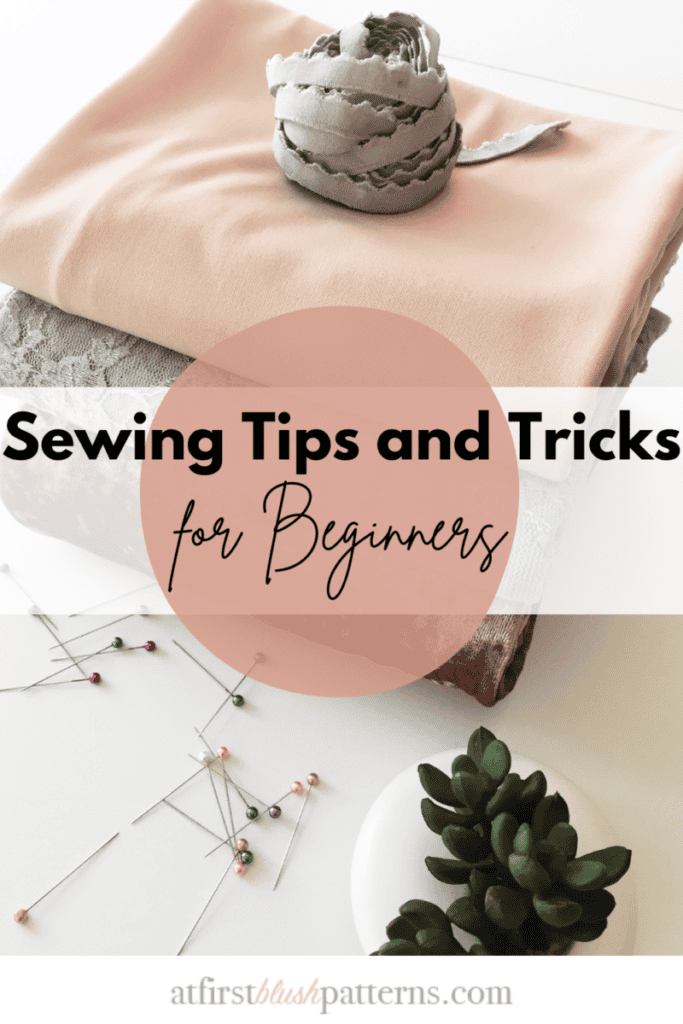 sewing tips for beginners